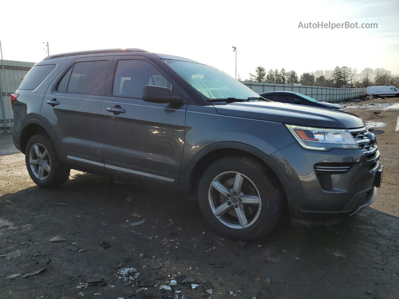 2018 Ford Explorer Xlt Charcoal vin: 1FM5K7DH7JGC21530