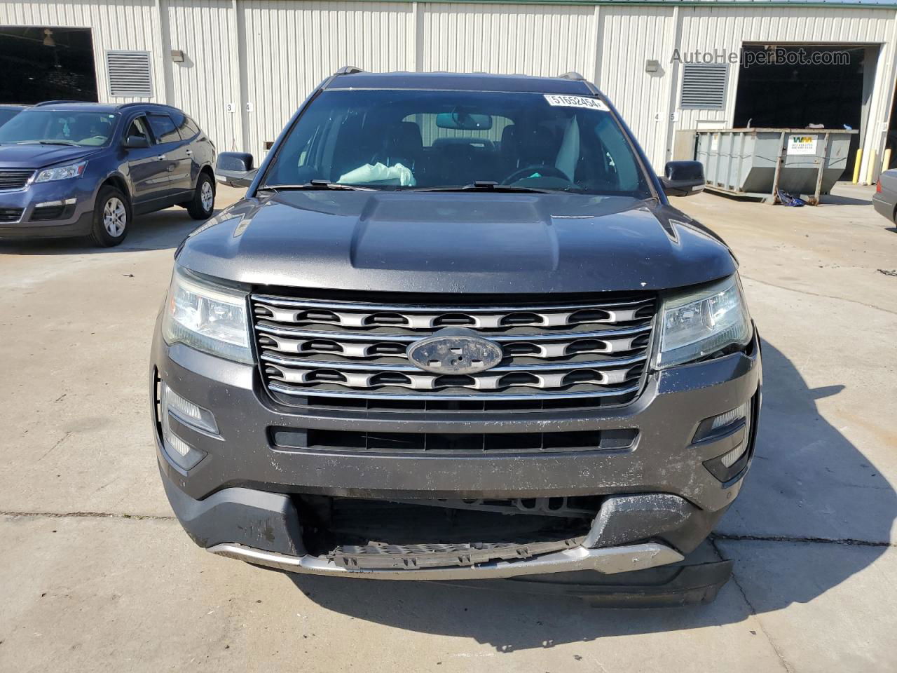 2017 Ford Explorer Xlt Charcoal vin: 1FM5K7DH9HGB49823