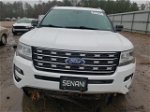 2017 Ford Explorer Xlt White vin: 1FM5K7DH9HGD34602