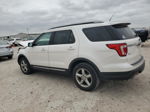 2018 Ford Explorer Xlt White vin: 1FM5K7DH9JGA45127