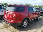 2018 Ford Explorer Xlt Red vin: 1FM5K7DH9JGC48759