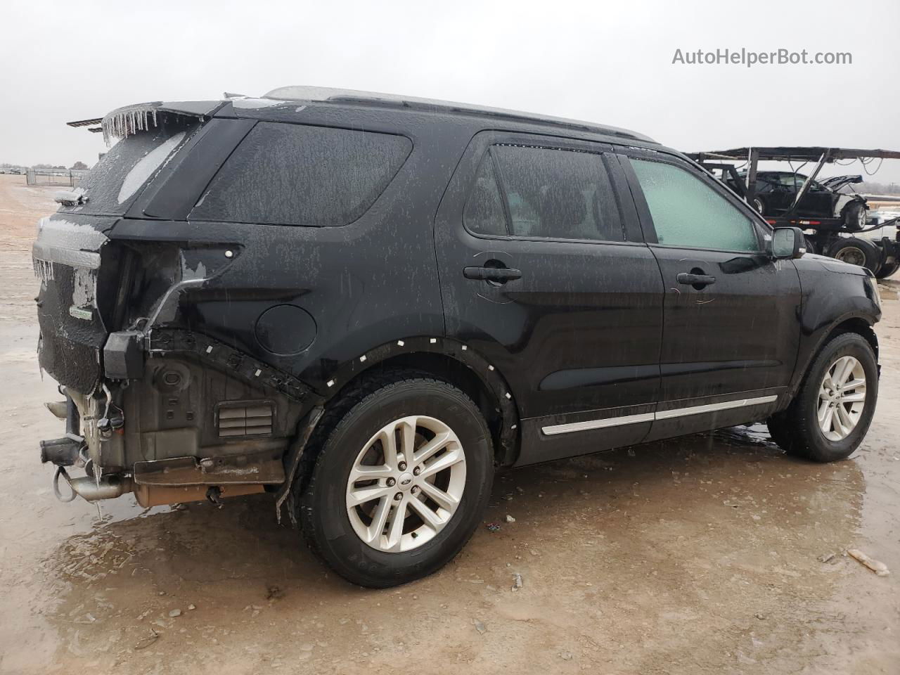 2017 Ford Explorer Xlt Black vin: 1FM5K7DHXHGD98793