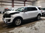 2017 Ford Explorer Xlt White vin: 1FM5K7DHXHGD99538