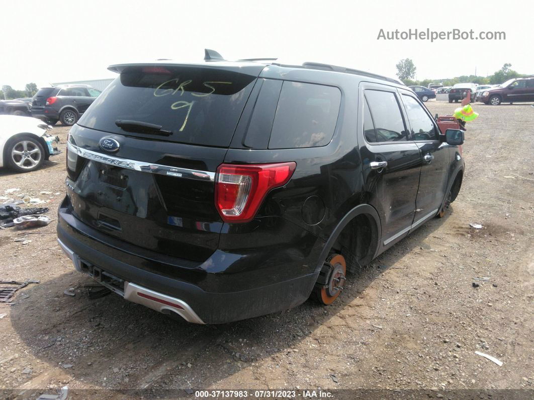 2017 Ford Explorer Limited Black vin: 1FM5K7F81HGC94142