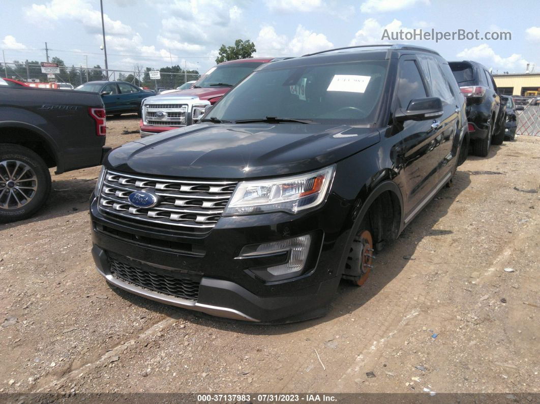 2017 Ford Explorer Limited Black vin: 1FM5K7F81HGC94142