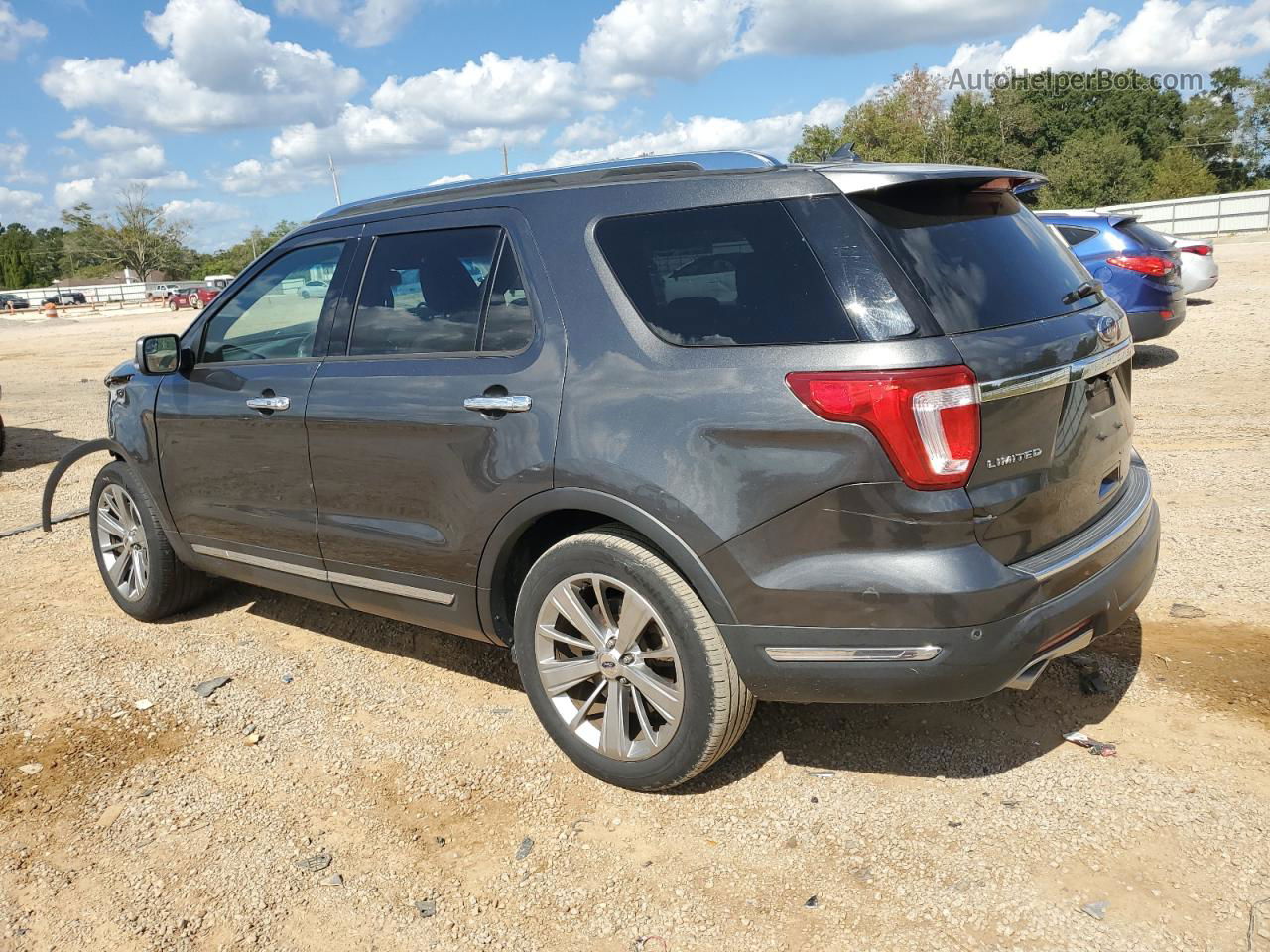 2018 Ford Explorer Limited Черный vin: 1FM5K7F81JGA43403