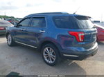 2018 Ford Explorer Limited Blue vin: 1FM5K7F81JGB17029