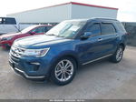 2018 Ford Explorer Limited Blue vin: 1FM5K7F81JGB17029