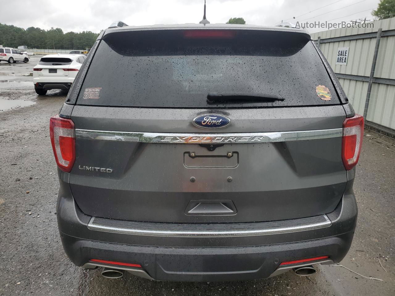 2018 Ford Explorer Limited Charcoal vin: 1FM5K7F81JGB74492