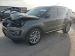 2017 Ford Explorer Limited Серый vin: 1FM5K7F82HGA59152