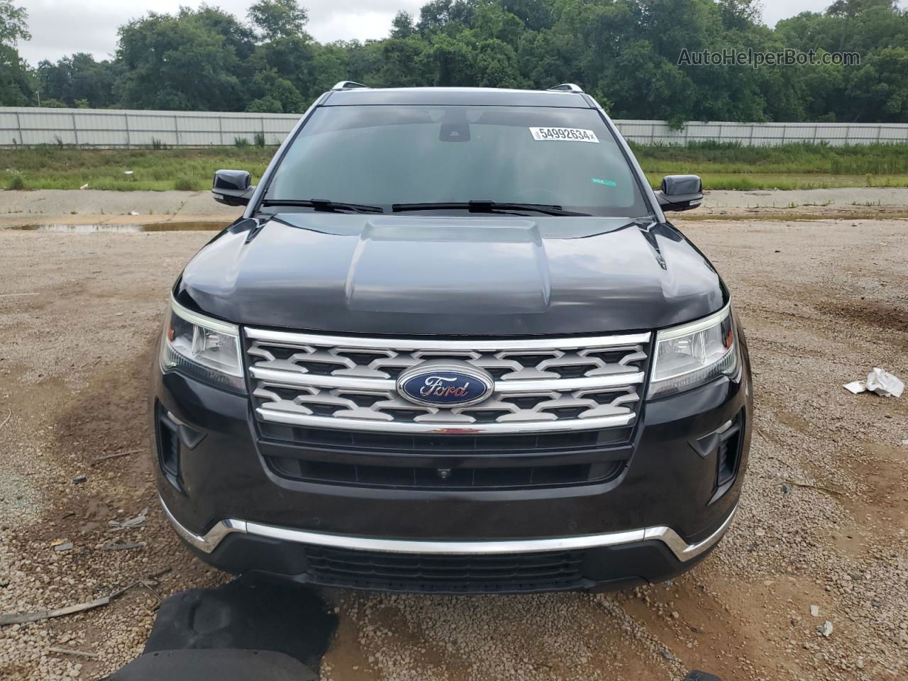 2018 Ford Explorer Limited Черный vin: 1FM5K7F82JGA12239