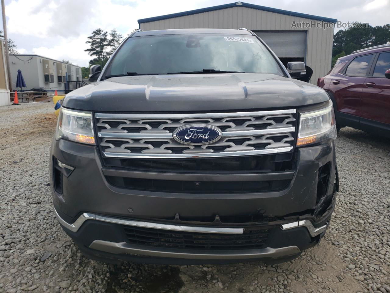 2018 Ford Explorer Limited Черный vin: 1FM5K7F82JGB15211