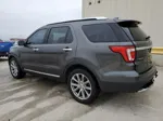 2017 Ford Explorer Limited Gray vin: 1FM5K7F83HGB81549