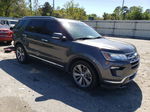 2018 Ford Explorer Limited Gray vin: 1FM5K7F83JGA16185