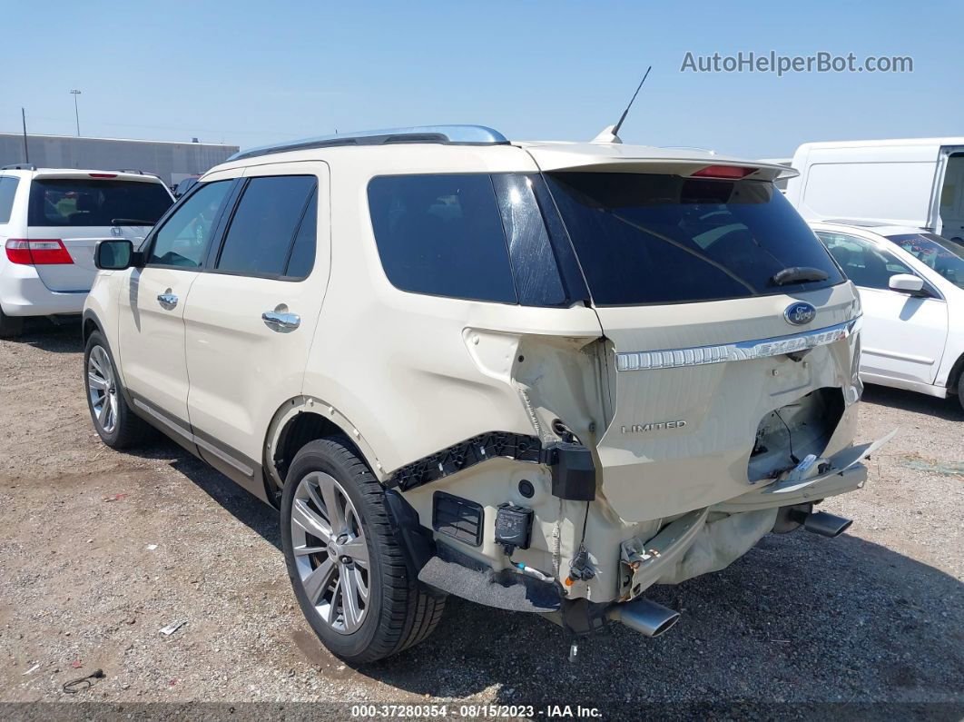 2018 Ford Explorer Limited Tan vin: 1FM5K7F83JGB29831