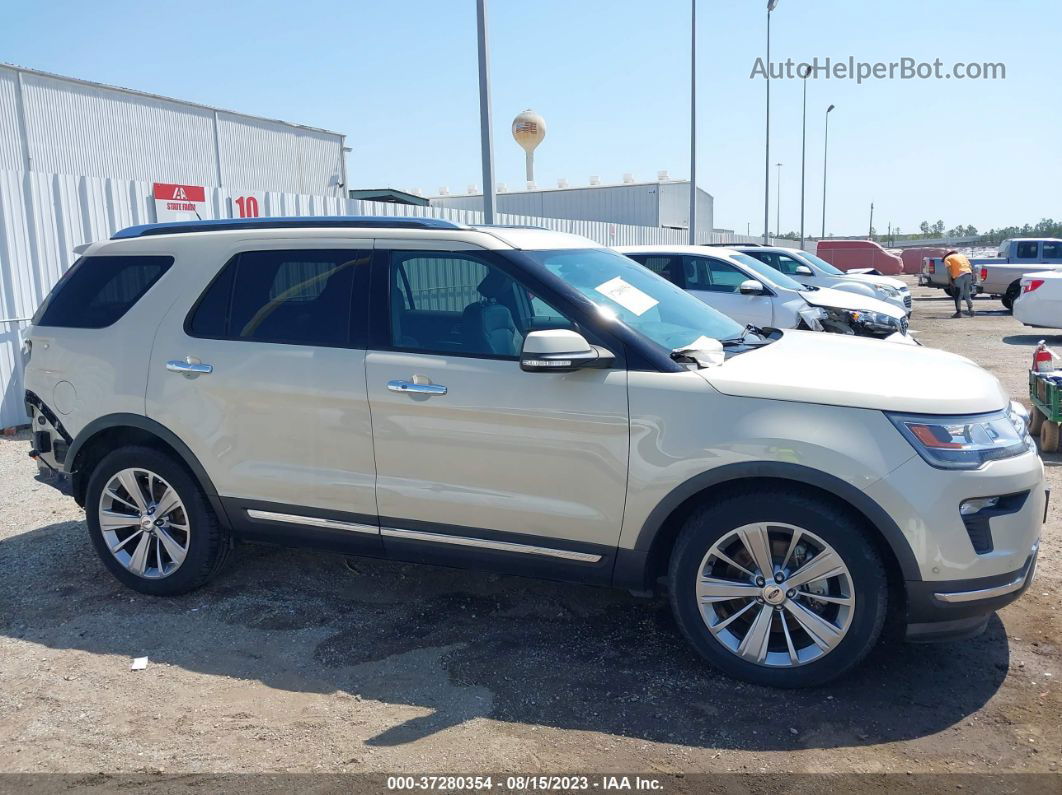 2018 Ford Explorer Limited Tan vin: 1FM5K7F83JGB29831