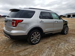 2017 Ford Explorer Limited Серебряный vin: 1FM5K7F84HGC26949