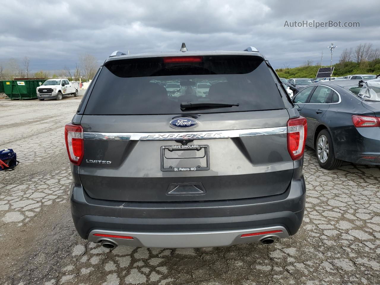 2017 Ford Explorer Limited Black vin: 1FM5K7F84HGC29267