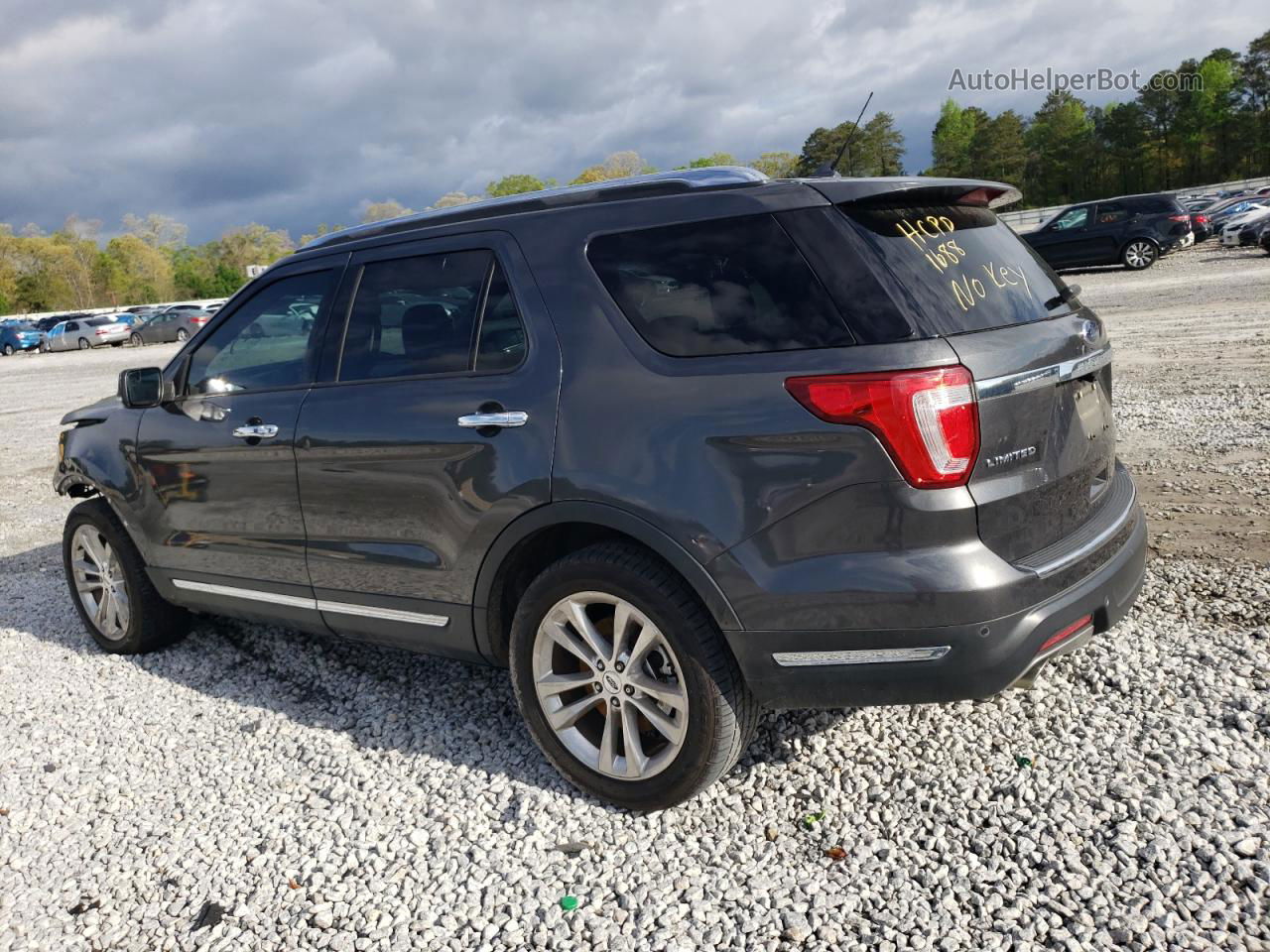 2018 Ford Explorer Limited Серый vin: 1FM5K7F84JGA11688