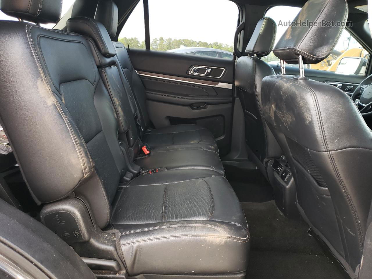 2018 Ford Explorer Limited Серый vin: 1FM5K7F84JGA11688