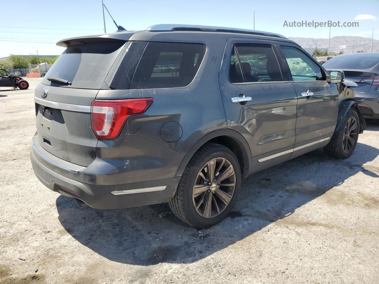 2018 Ford Explorer Limited Charcoal vin: 1FM5K7F85JGA21551