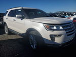 2018 Ford Explorer Limited White vin: 1FM5K7F85JGB03974