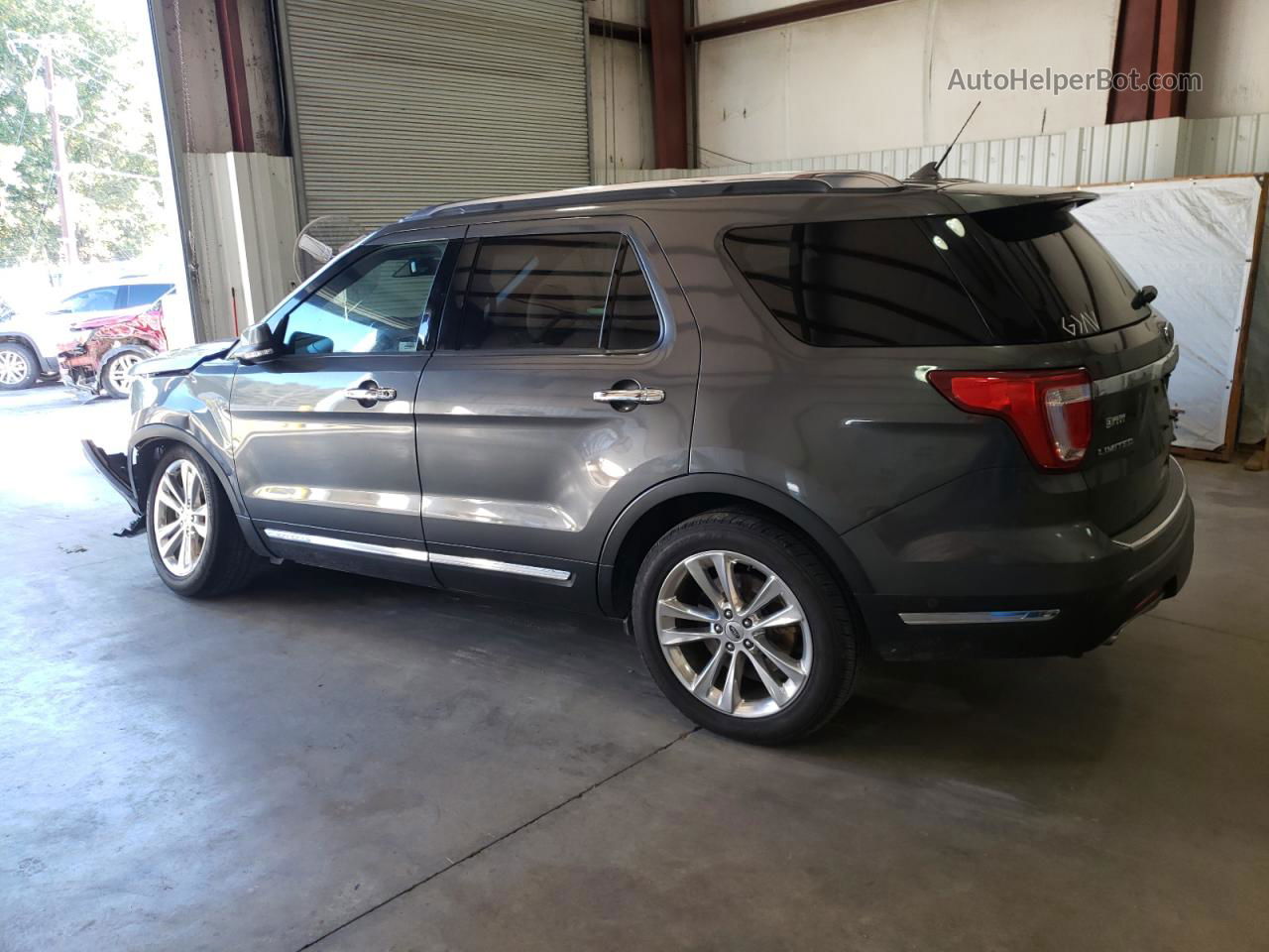 2018 Ford Explorer Limited Charcoal vin: 1FM5K7F85JGC81044