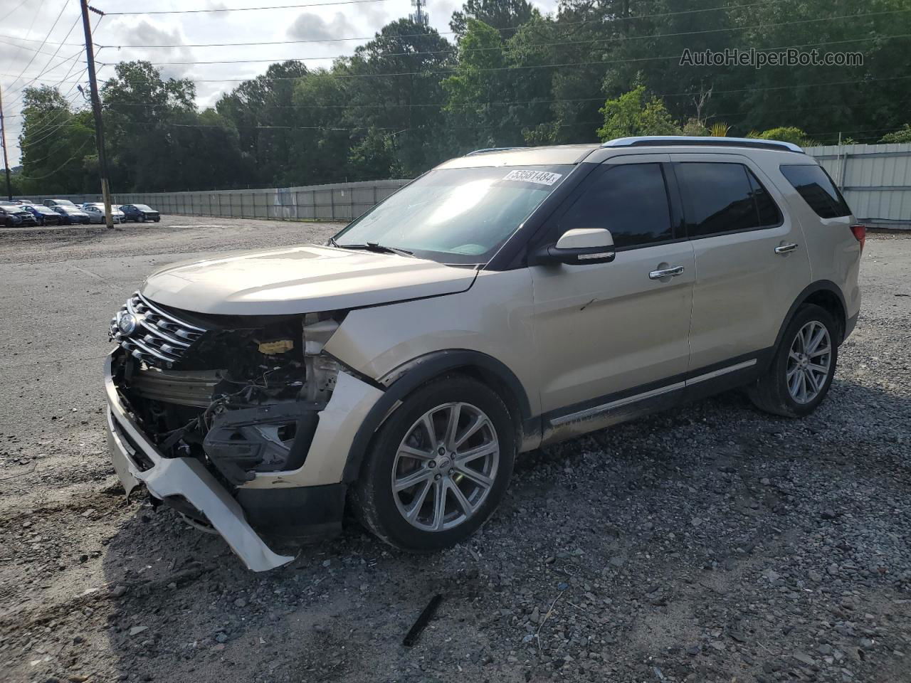 2017 Ford Explorer Limited Gold vin: 1FM5K7F86HGC22689