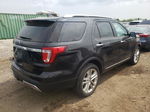 2017 Ford Explorer Limited Black vin: 1FM5K7F86HGC30260