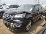 2017 Ford Explorer Limited Черный vin: 1FM5K7F86HGC30260