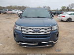 2018 Ford Explorer Limited Blue vin: 1FM5K7F86JGA26483