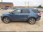 2018 Ford Explorer Limited Blue vin: 1FM5K7F86JGA26483