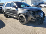 2018 Ford Explorer Limited Gray vin: 1FM5K7F86JGA85582