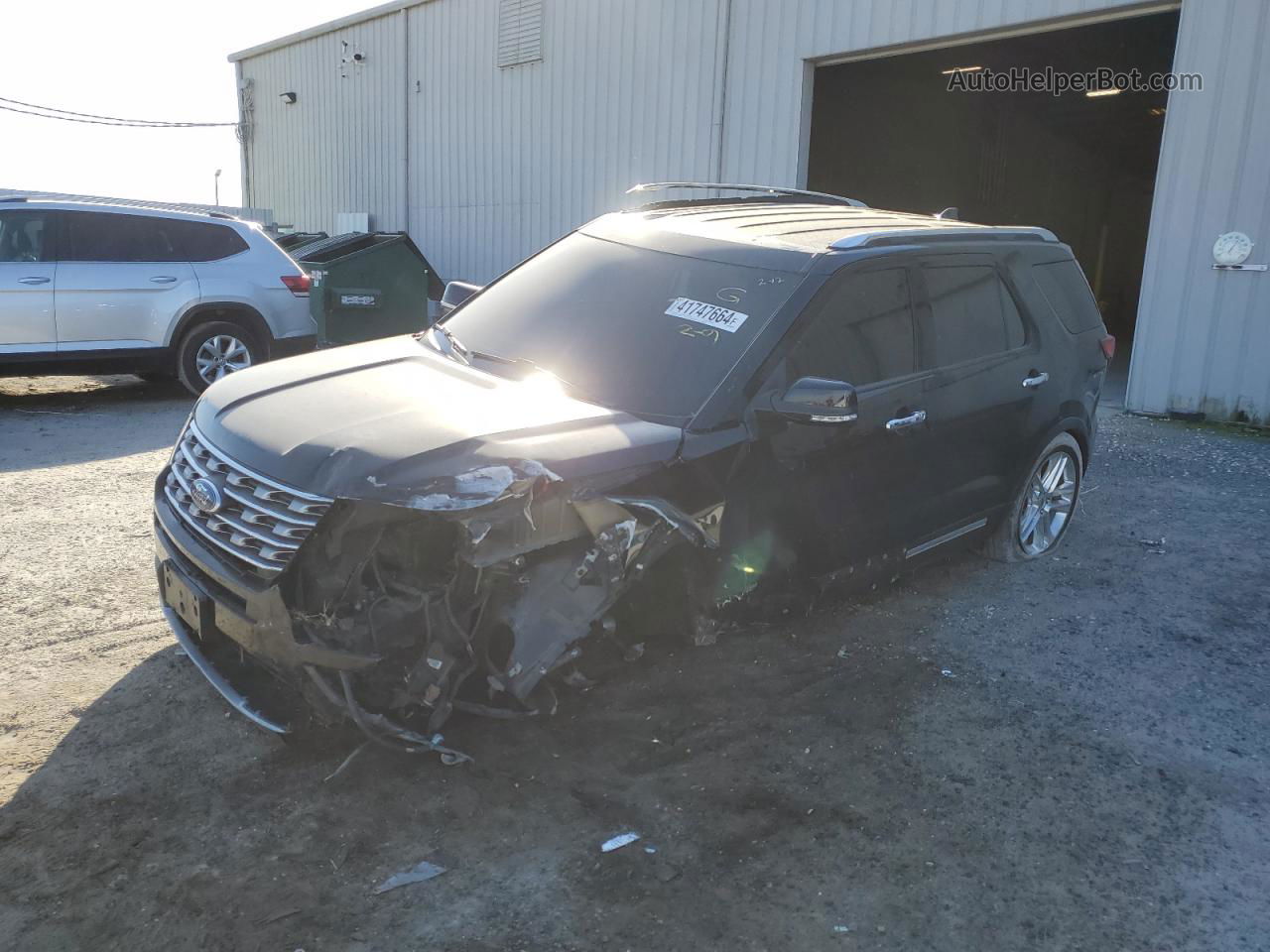 2017 Ford Explorer Limited Black vin: 1FM5K7F87HGD96237