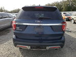 2017 Ford Explorer Limited Синий vin: 1FM5K7F88HGC12455