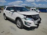 2017 Ford Explorer Limited White vin: 1FM5K7F88HGD95503