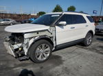 2018 Ford Explorer Limited White vin: 1FM5K7F88JGB09252