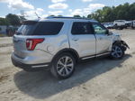 2018 Ford Explorer Limited Silver vin: 1FM5K7F88JGB11373