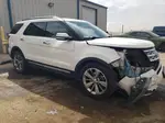 2018 Ford Explorer Limited White vin: 1FM5K7FH0JGB43637