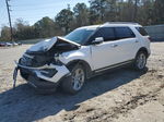 2017 Ford Explorer Limited White vin: 1FM5K7FH3HGA20229