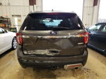 2017 Ford Explorer Limited Gray vin: 1FM5K7FH4HGC85497