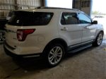 2018 Ford Explorer Limited White vin: 1FM5K7FH4JGC54420