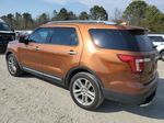 2017 Ford Explorer Limited Orange vin: 1FM5K7FH8HGD09638