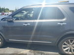 2017 Ford Explorer Limited Gray vin: 1FM5K7FH8HGD55535