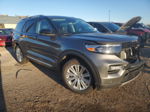 2021 Ford Explorer Limited Gray vin: 1FM5K7FW7MNA02112