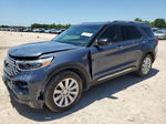 2021 Ford Explorer Limited Blue vin: 1FM5K7FW9MNA08381