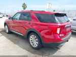 2021 Ford Explorer King Ranch Красный vin: 1FM5K7LC4MGC08681