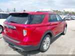 2021 Ford Explorer King Ranch Red vin: 1FM5K7LC4MGC08681