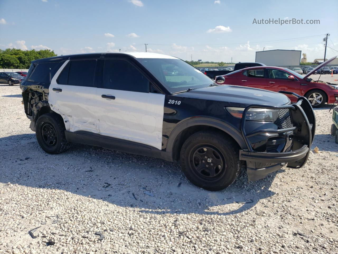 2020 Ford Explorer Police Interceptor Two Tone vin: 1FM5K8AB0LGA18908