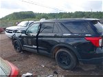 2021 Ford Police Interceptor Utility   Black vin: 1FM5K8AB0MGA19283